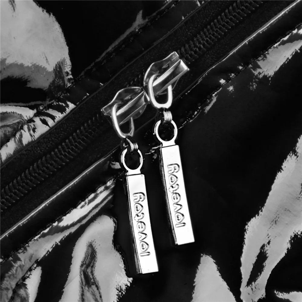 מכנסי סטרפ-און יוניסקס שחורים קצרים | Chic