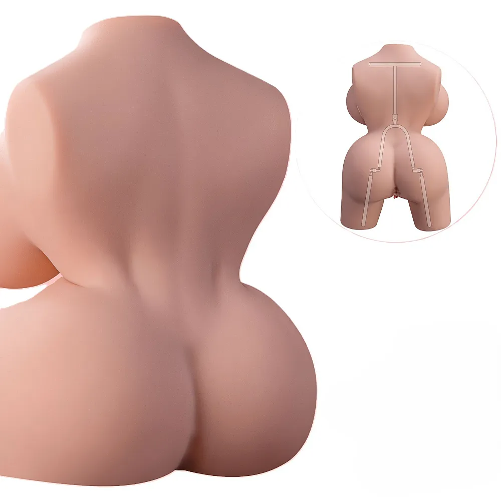 בובת מין חצי גוף ריאליסטית רוטטת | Frieda