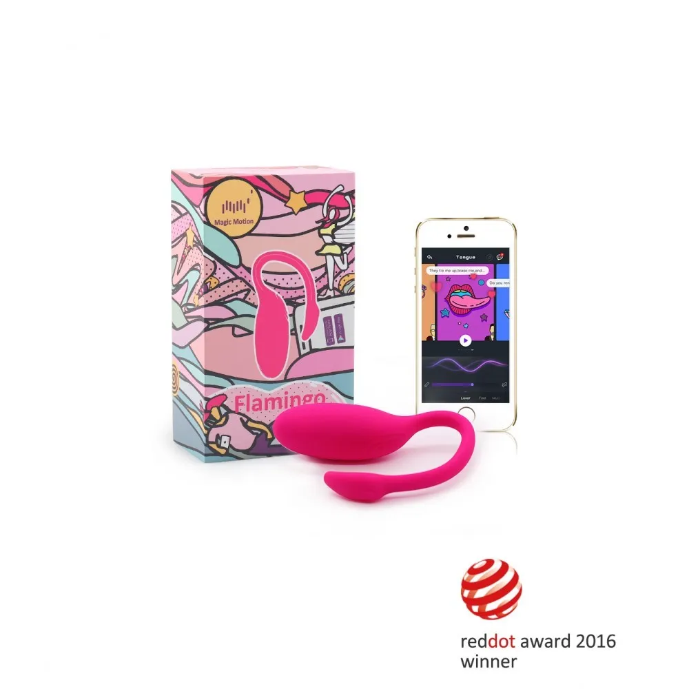 ויברטור פלמינגו  WiFi ו-Bluetooth שליטה מרחוק | Flamingo   