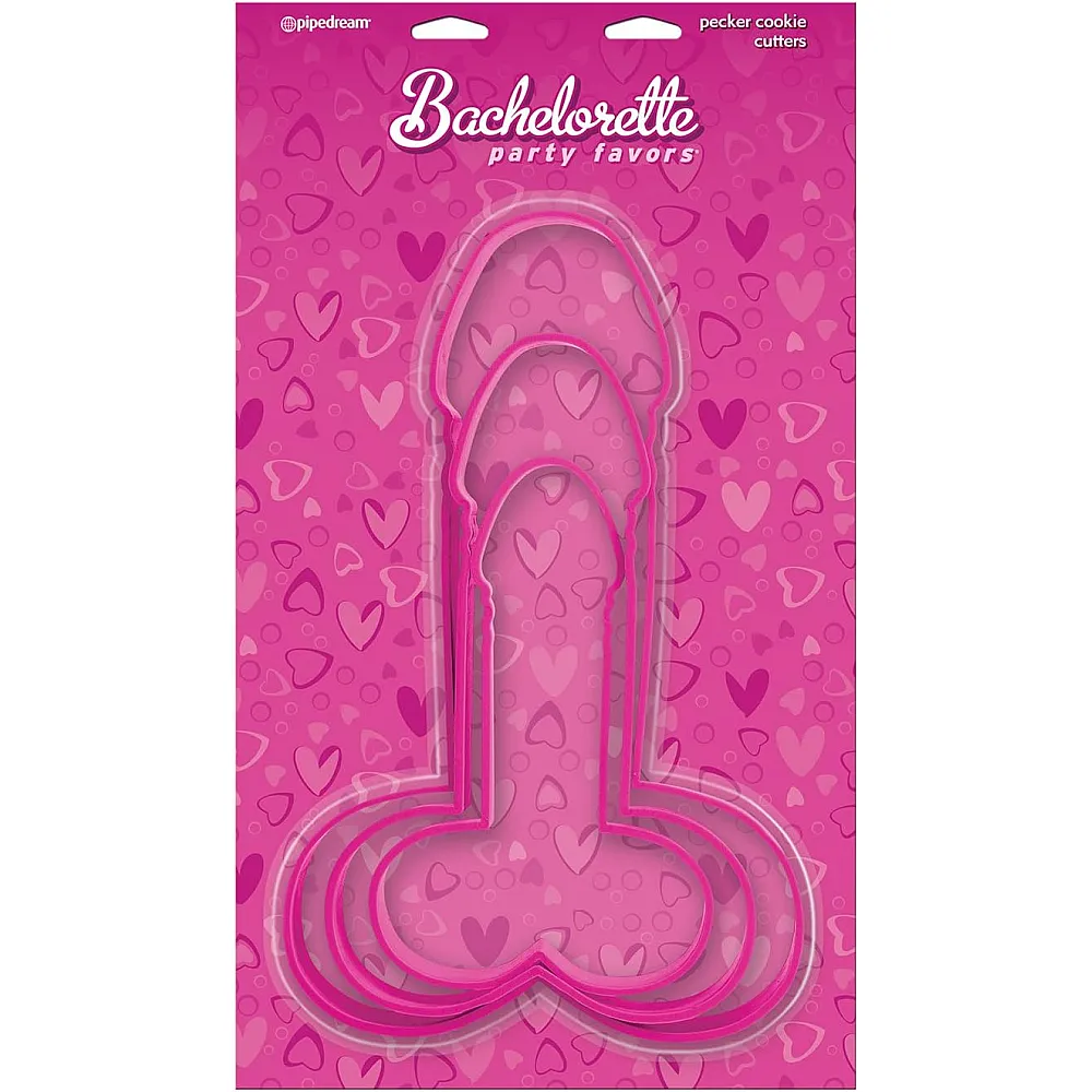 חותכי עוגיות בולבול למסיבה | Penis Cookie Cutters