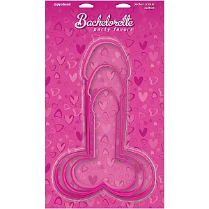 חותכי עוגיות בולבול למסיבה | Penis Cookie Cutters