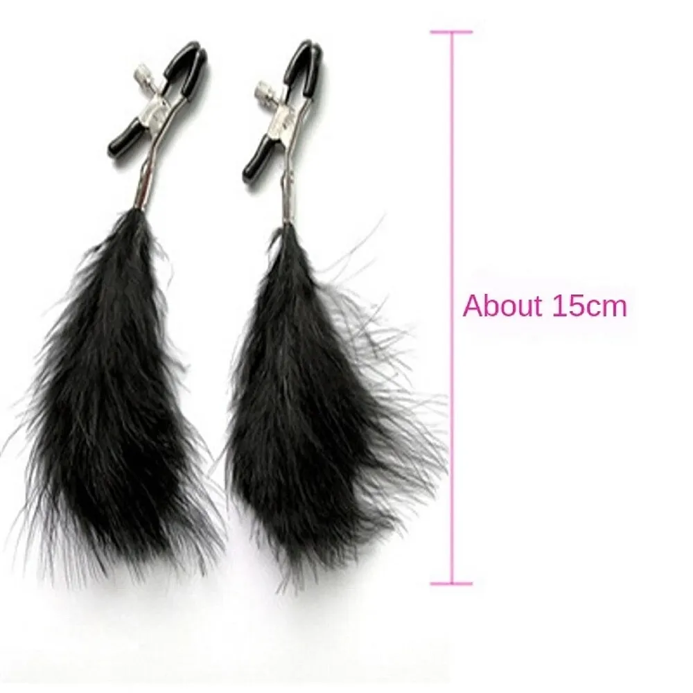 מצבטי פטמות עם נוצות | Feather Nipple Clamps