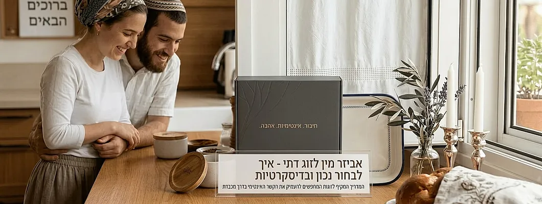 אביזר מין לזוג דתי - איך לבחור נכון ובדיסקרטיות