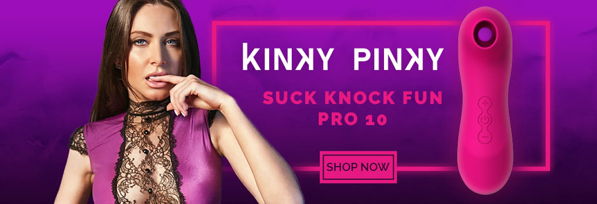 ויברטור יניקה קינקי פינקי - אביזרי מין בחנות סקס שופ ברמה אחרת