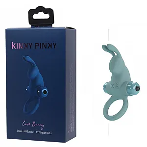 טבעת רטט זוגית לאורגזמה כפולה | Love Bunny