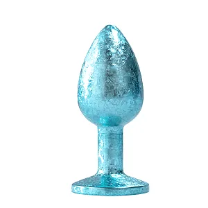 פלאג אנאלי כחול קטן למתחילים | Sky Plug S