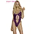 בגד גוף תחרה | Purple Heart Bodysuit
