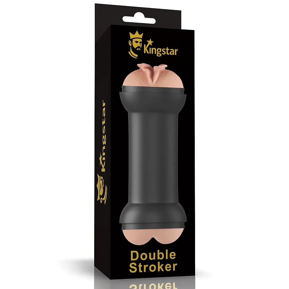 מאונן כפול דו צדדי לגבר | Double Stroker