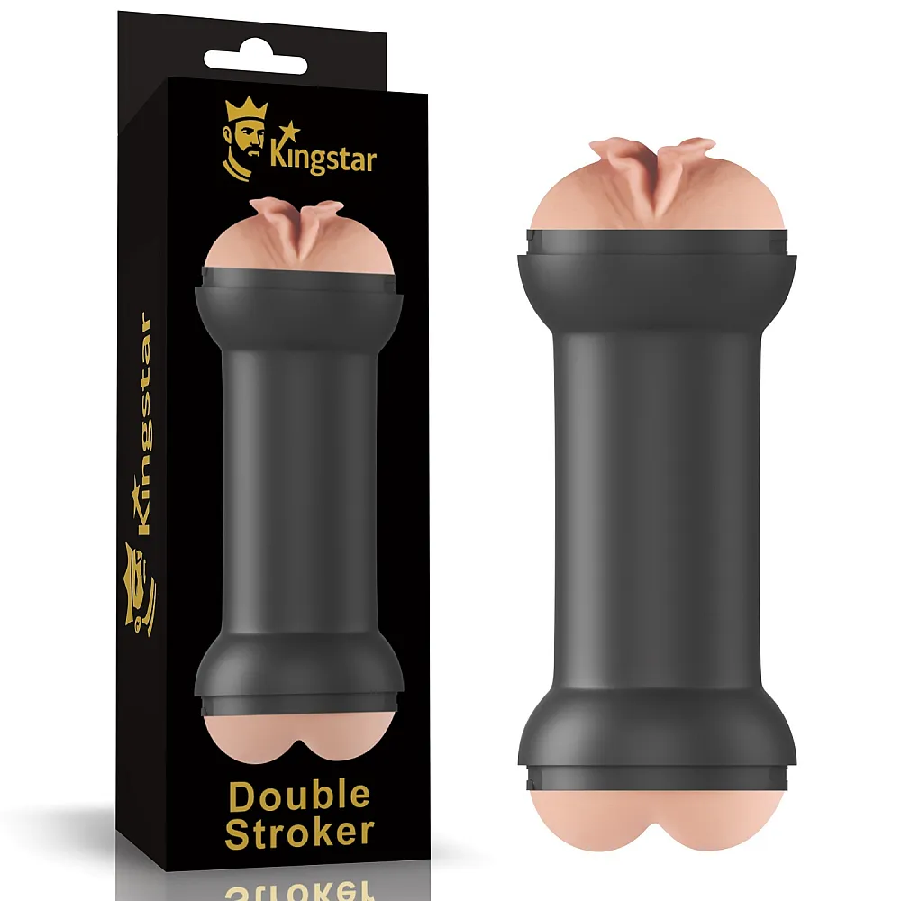 מאונן כפול דו צדדי לגבר | Double Stroker