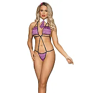 סט רצועות תלמידה סגול חוטיני | Purple