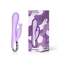 ויברטור ארנב כפול מסיליקון | Jonny Rabbit