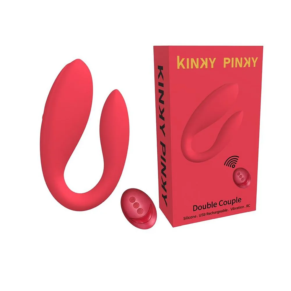 ויברטור זוגי עם שלט רחוק | Double Couple  