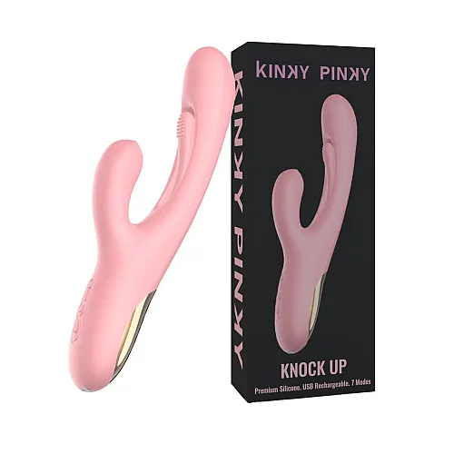ויברטור ארנבון  עם לשונית רטט מענגת | Knock Up  