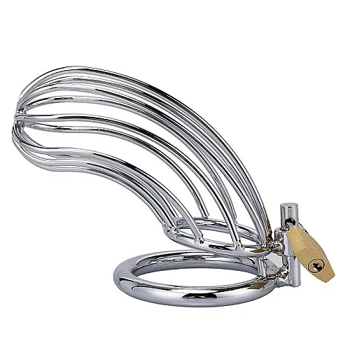 חגורת צניעות לגבר במבנה פתוח | Metal Cage