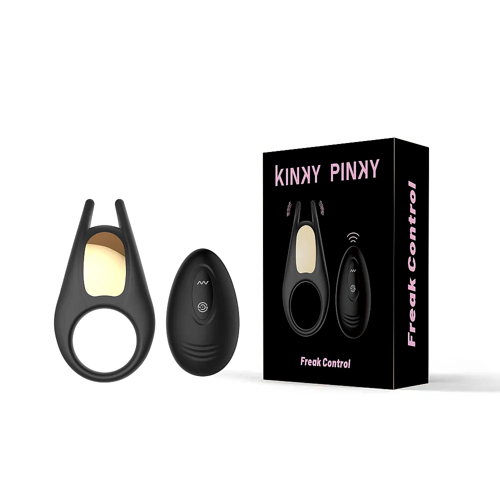 טבעת רטט זוגית עם שלט | Freak Control