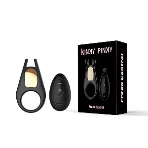 טבעת רטט זוגית עם שלט | Freak Control