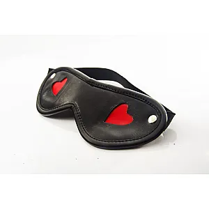 מסכת עיניים בעיצוב לבבות | Heart Eye Mask