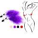 מצבטי פטמות עם נוצות | Feather Nipple Clamps