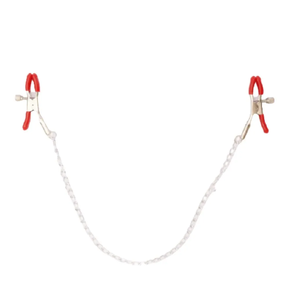 מצבטי פטמות מתכווננים בשרשרת | Nipple Clamps