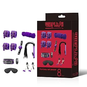 סט פנטזיה סגול 8 חלקים | Purple Fantasy Set 8