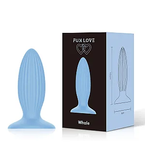 פלאג אנאלי סיליקון מחורץ | Whale