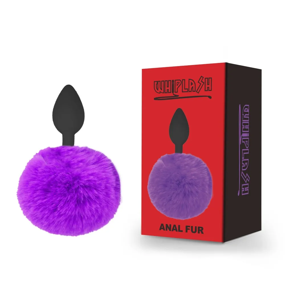 פלאג סיליקון אנאלי עם פרווה | Anal Fur Plug