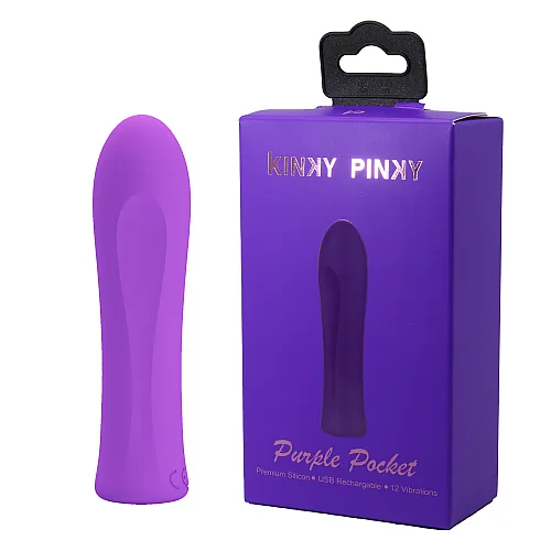 ויברטור רוקט פוקט נטען | Purple Pocket