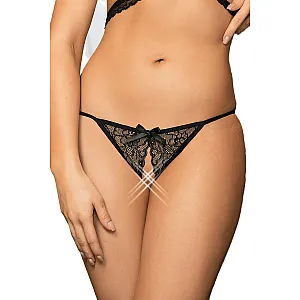 תחתונים סקסיים עם רצועות ופתח במפשעה | Crotchless