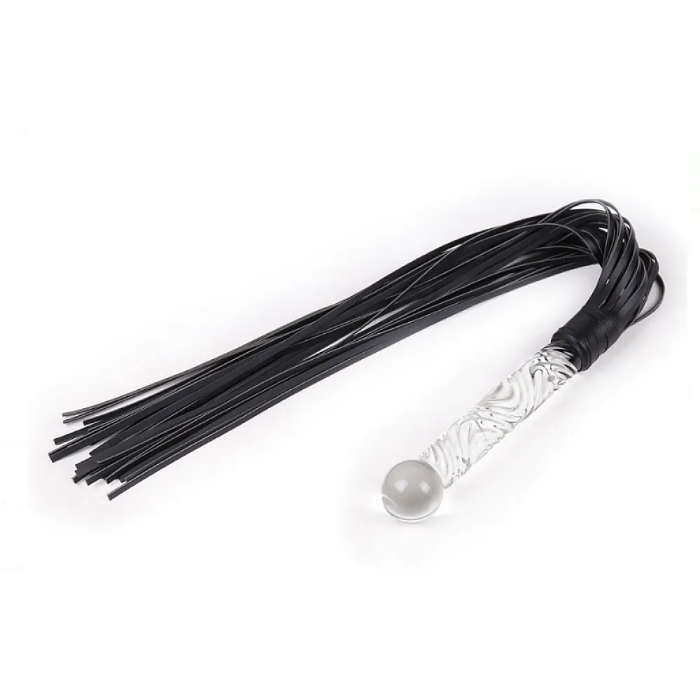 שוט דו צדדי זנבות וזכוכית | Double-Sided Whip