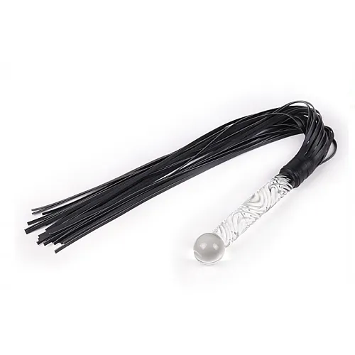 שוט דו צדדי זנבות וזכוכית | Double-Sided Whip