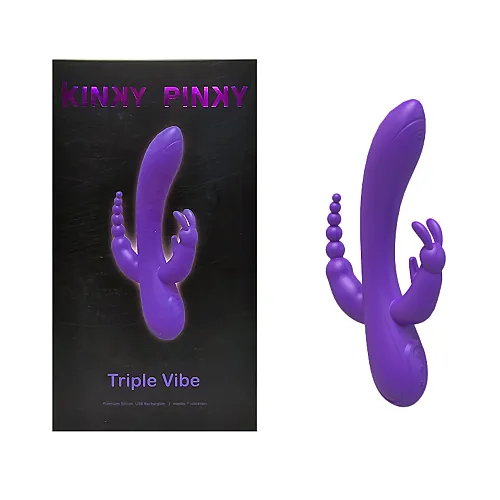 ויברטור טריפל G דגדגן ואנאלי | Triple Vibe