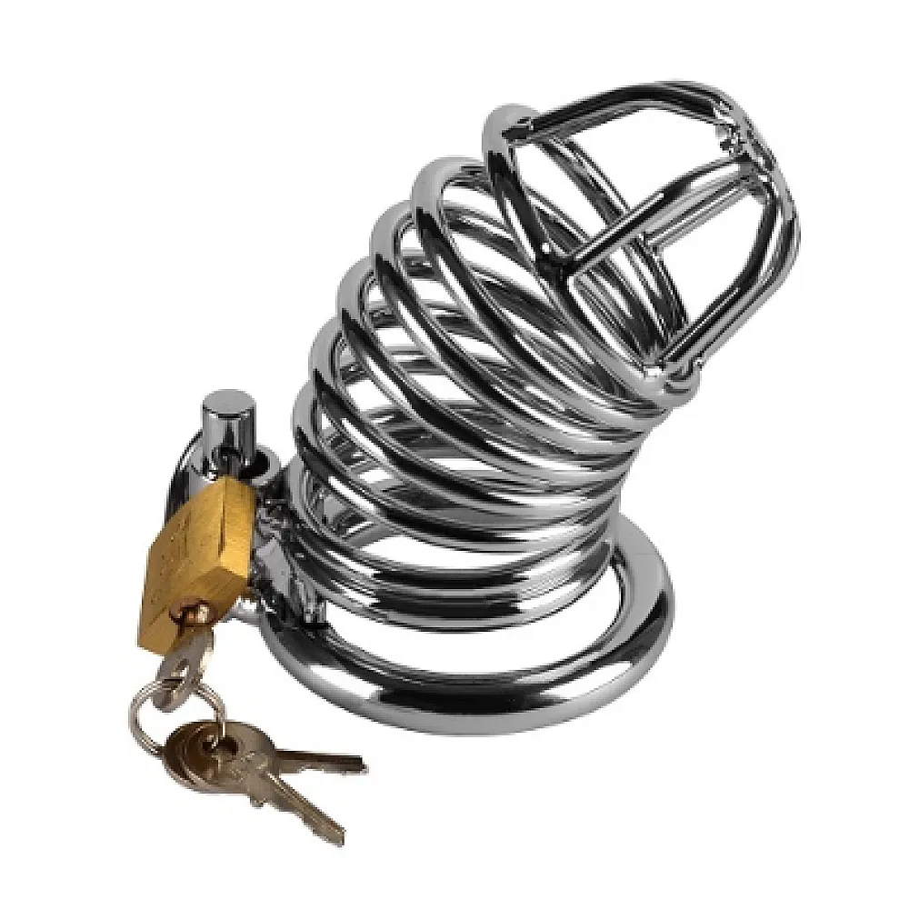 כלוב צניעות מתכתי לגבר | JAILED