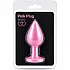 פלאג אנאלי ורוד קטן למתחילים | Pink Plug S