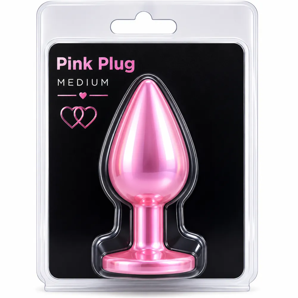 פלאג אנאלי ורוד בינוני | Pink Plug M