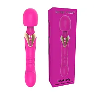 שרביט רטט דו מנועי ורוד | Wand 2Play