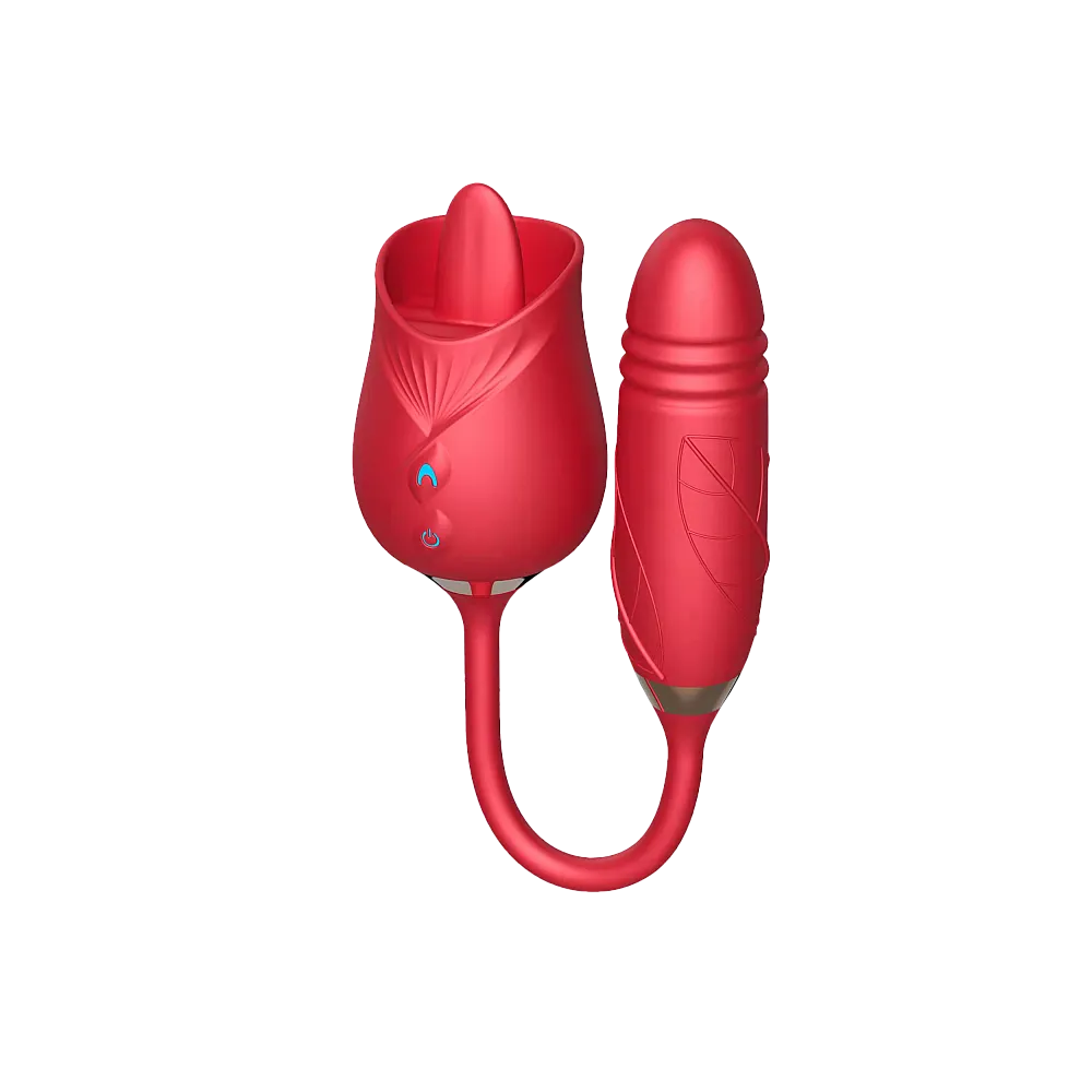 ויברטור לשוני עם חדירה | HEAT THE CLIT  