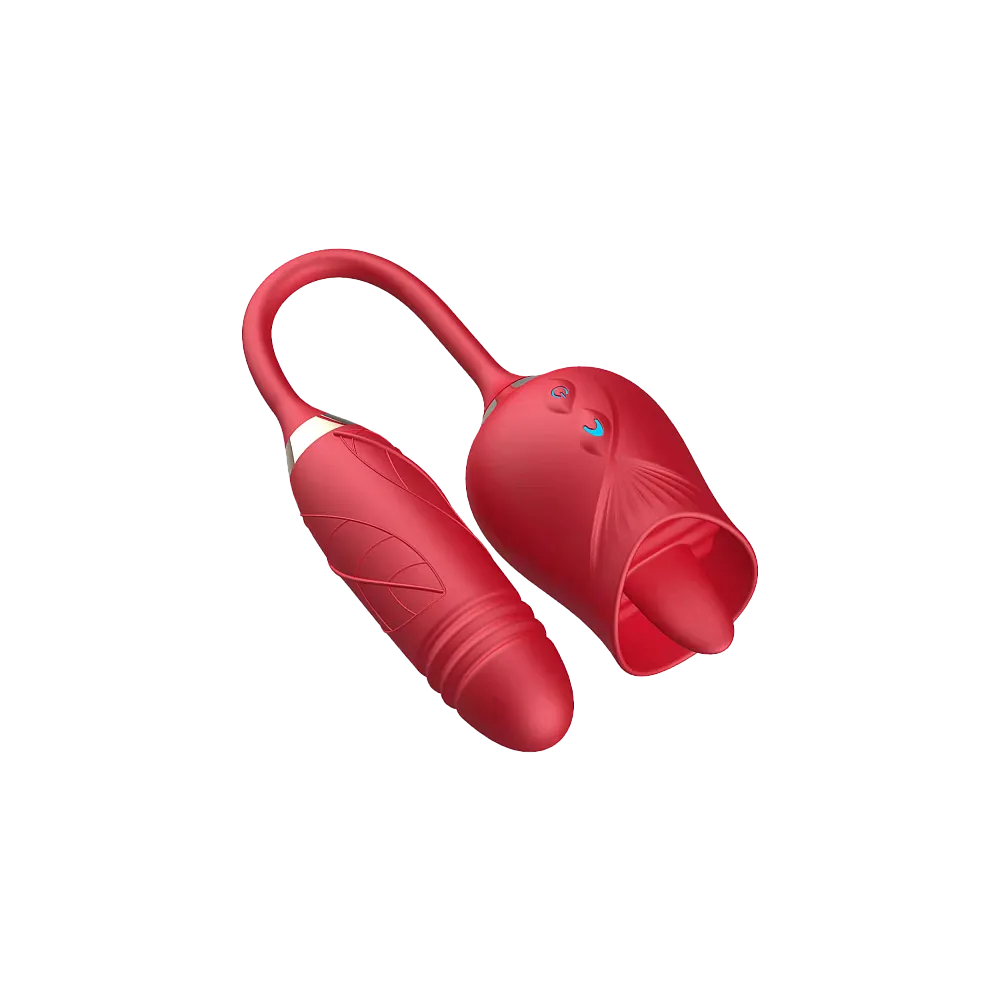 ויברטור לשוני עם חדירה | HEAT THE CLIT  