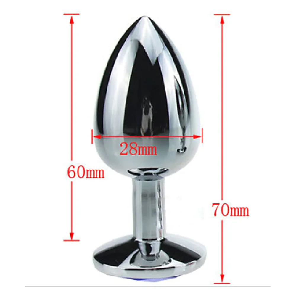 פלאג אנאלי מתכתי קטן | Metal Plug S