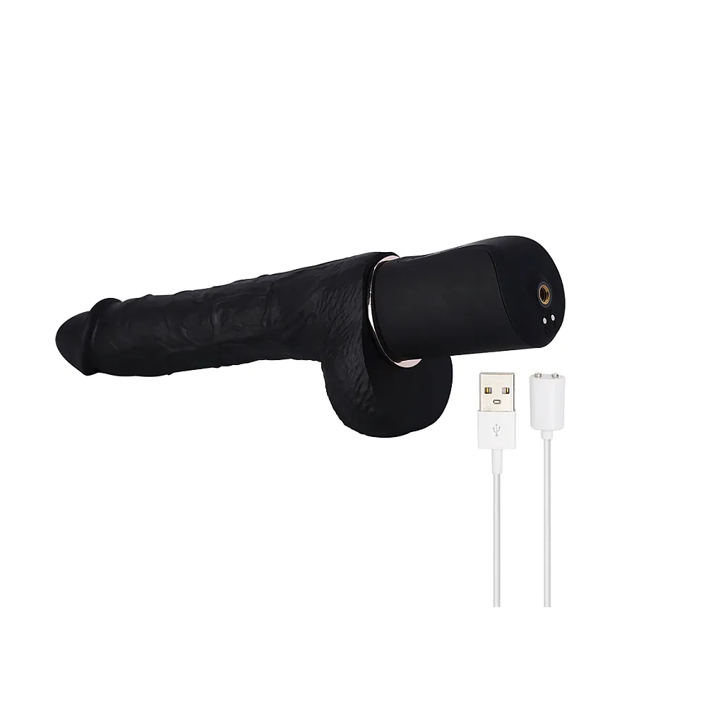 ויברטור ריאליסטי עם תנועה, חימום ורטט | PATTON-RCT