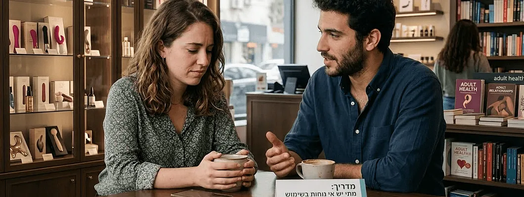 אי נוחות בשימוש באביזרי מין: גורמים ופתרונות