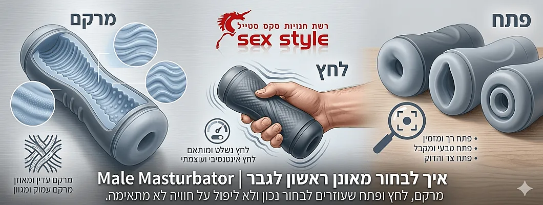 איך לבחור מאונן ראשון לגבר | Male Masturbator