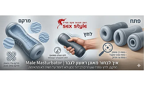 איך לבחור מאונן ראשון לגבר | Male Masturbator