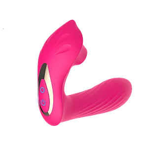 ויברטור יניקה ועיסוי סיבובי | Spin Pink