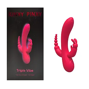 ויברטור טריפל G דגדגן ואנאלי | Triple Vibe