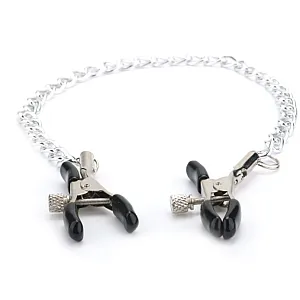 מצבטי פטמות מתכווננים בשרשרת | Nipple Clamps