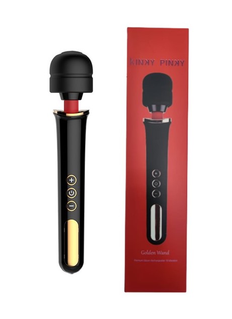  ויברטור מג'יק וונד | Golden Wand RED 