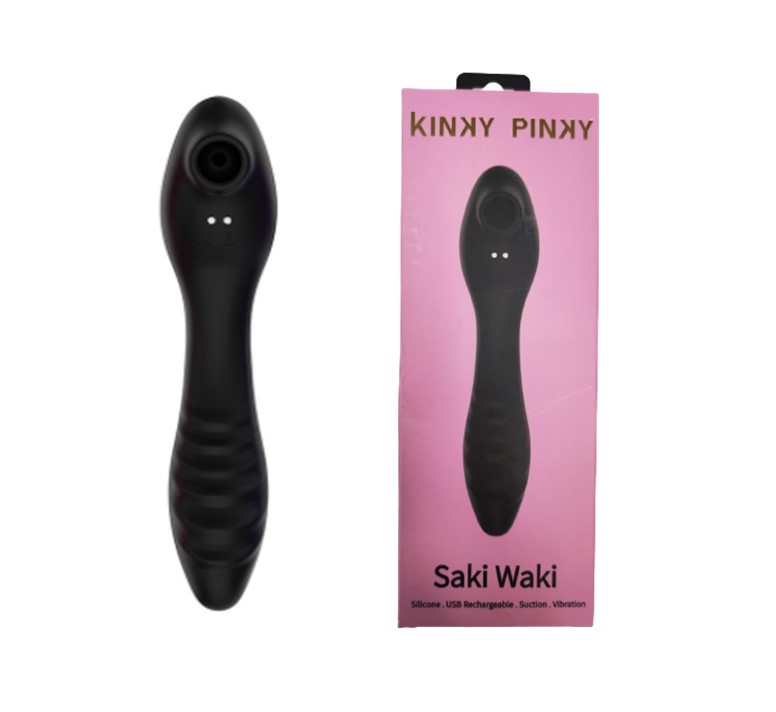 ויברטור דו צדדי יונק | Saki Waki kinky Pinky