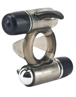 טבעת רטט דאבל פלז'ר – מנועים כפולים לעונג זוגי בלתי נשכח