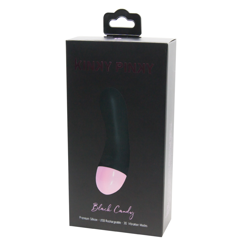 ויברטור לעינוג ממוקד של נקודת ה- G והדגדגן | Black Candy kinky pinky ויברטור לעינוג ממוקד של נקודת ה- G והדגדגן | Black Candy kinky pinky