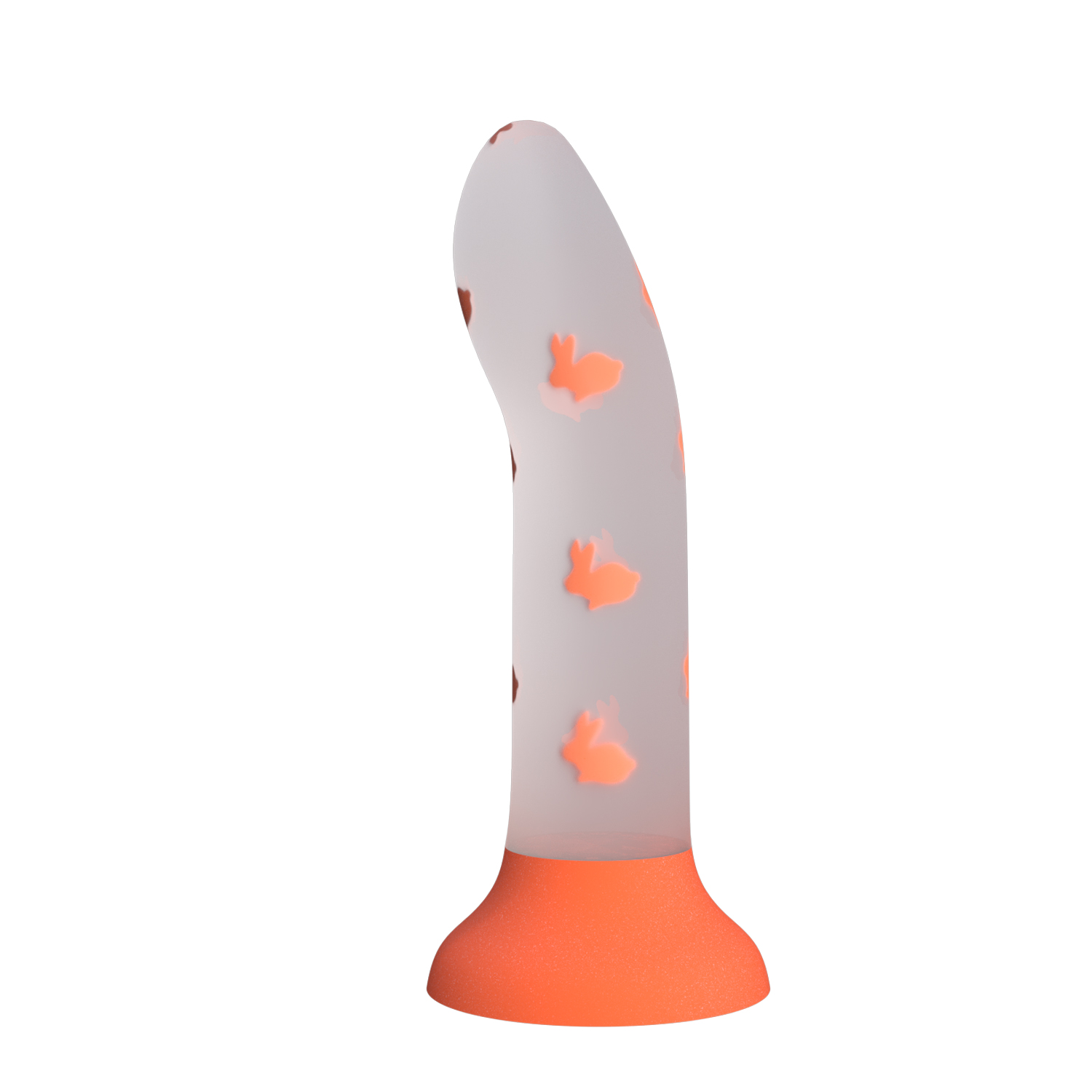  דילדו Orange Rabbit – עיצוב ייחודי וסיליקון איכותי להנאה אינטימית בלתי נשכחת